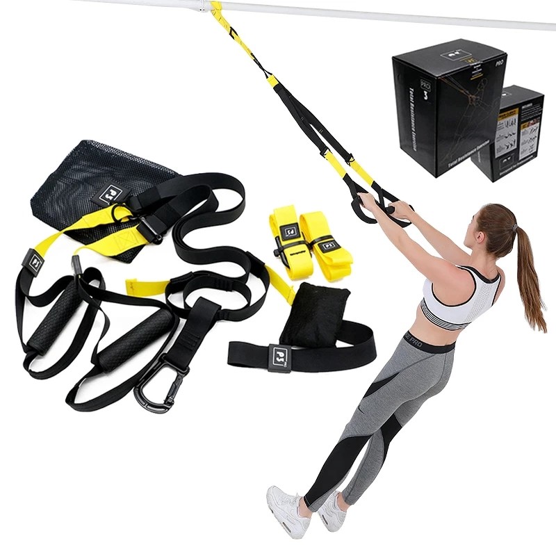 Max Loaded 400 KG Gym Workout Crossfit Exercise Pull Rope Hanging Training Nylon Resistance Band Set