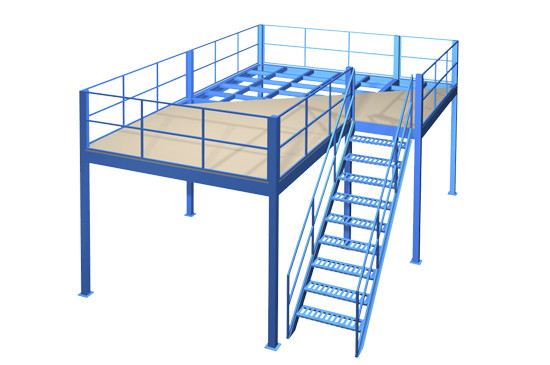 Steel Mezzanine Heavy Duty Shelf Customized Storage Tire Racking