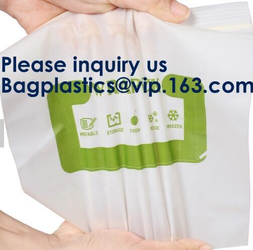 100% Compostable k Freezer Bags Resealable Sandwich Bag, 20 Count,k Freezer Bag for School, ASTM D6400 pack