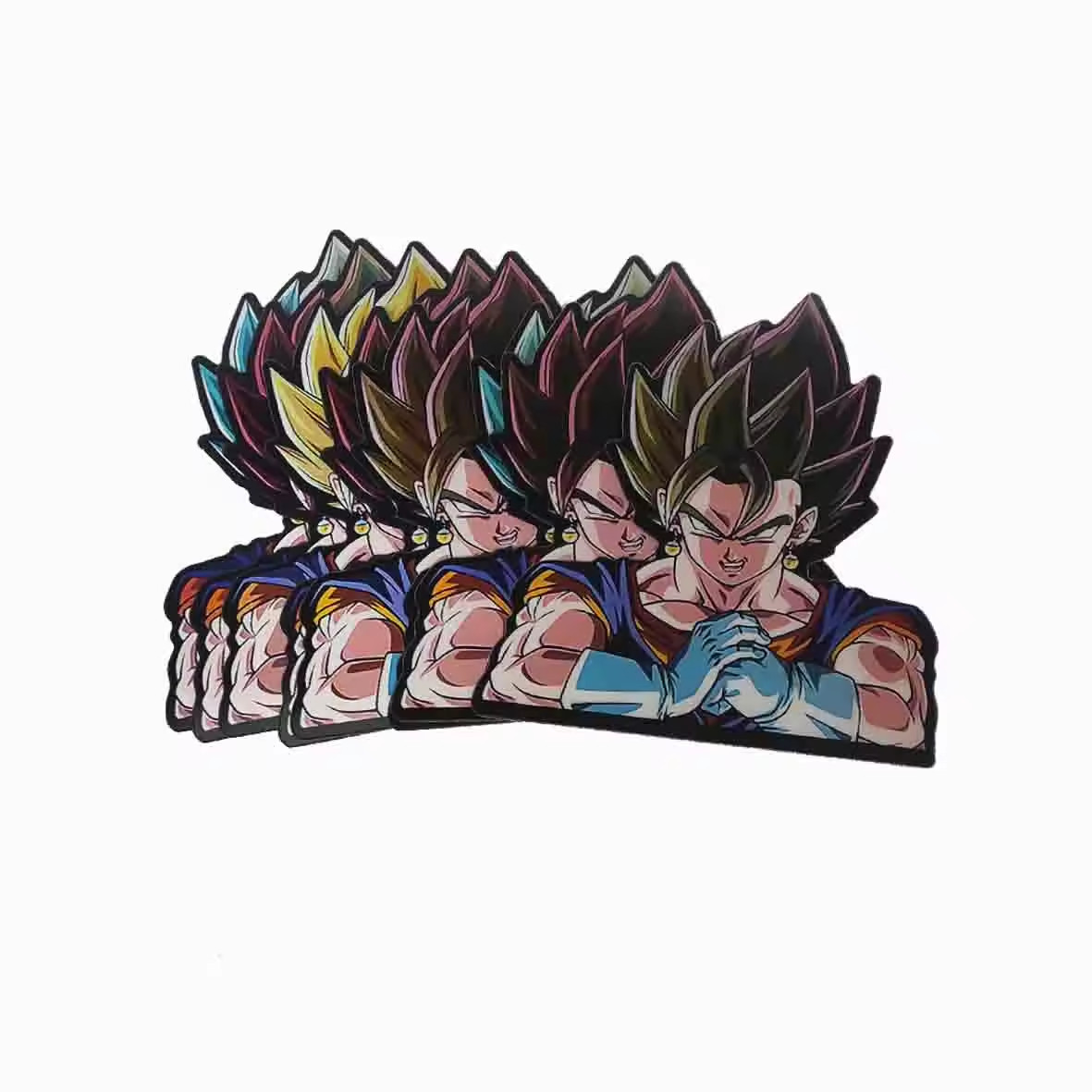 Self Adhesive PET 3d Lenticular Anime Stickers For Long Lasting Decoration