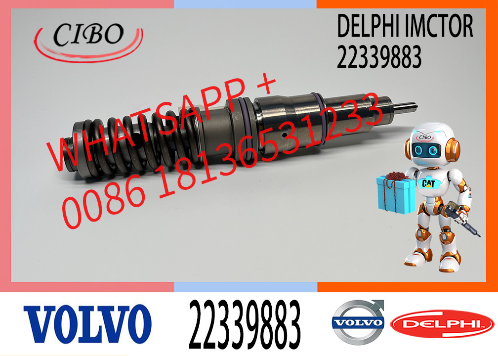 Fuel Injector 22339883 22325866 BEBE4D48001 3801617 For VOL-VO Penta TAD1140VE TAD1151VE TAD1152VE TAD1141VE TAD1142VE