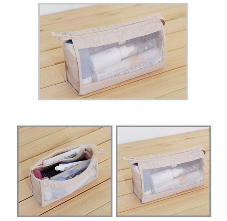 Custom Transparent Cosmetic Bag Cute Pouch Travel Bag Makeup Bag Zipper