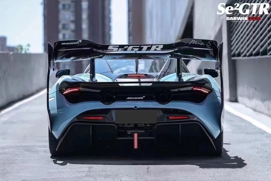 GTR Style 720s Wide Body Kit Mclaren Senna Body Kit Front Bumper Carbon Fiber