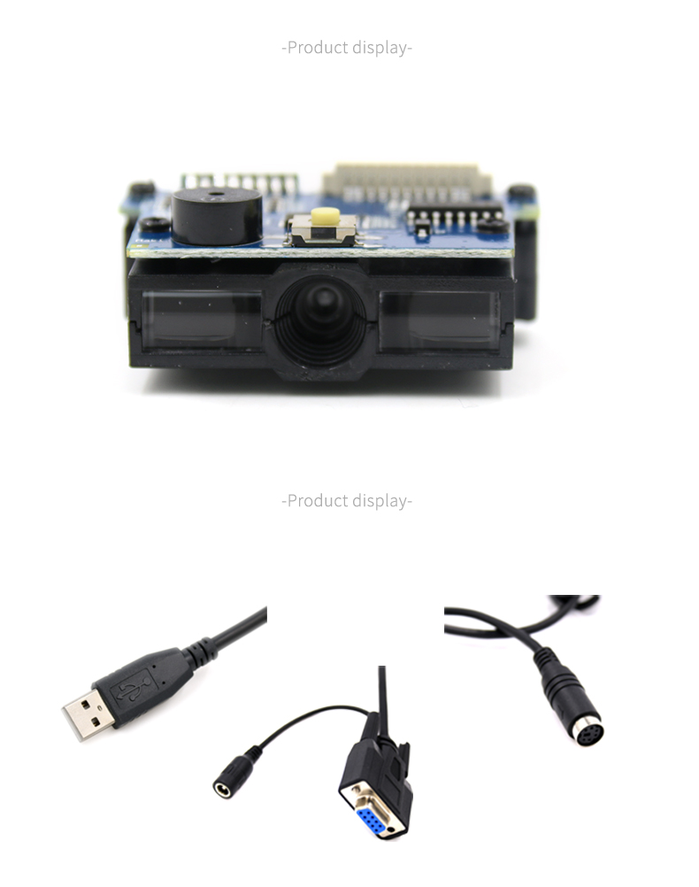 1D CCD barcode scanner Barcode Module reader small size high scanning DE1200