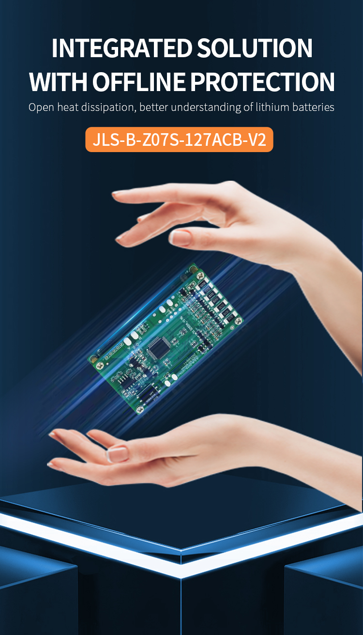 16s 48v 200a Energy Storage Battery Packs Bms Board For Charging And Discharging