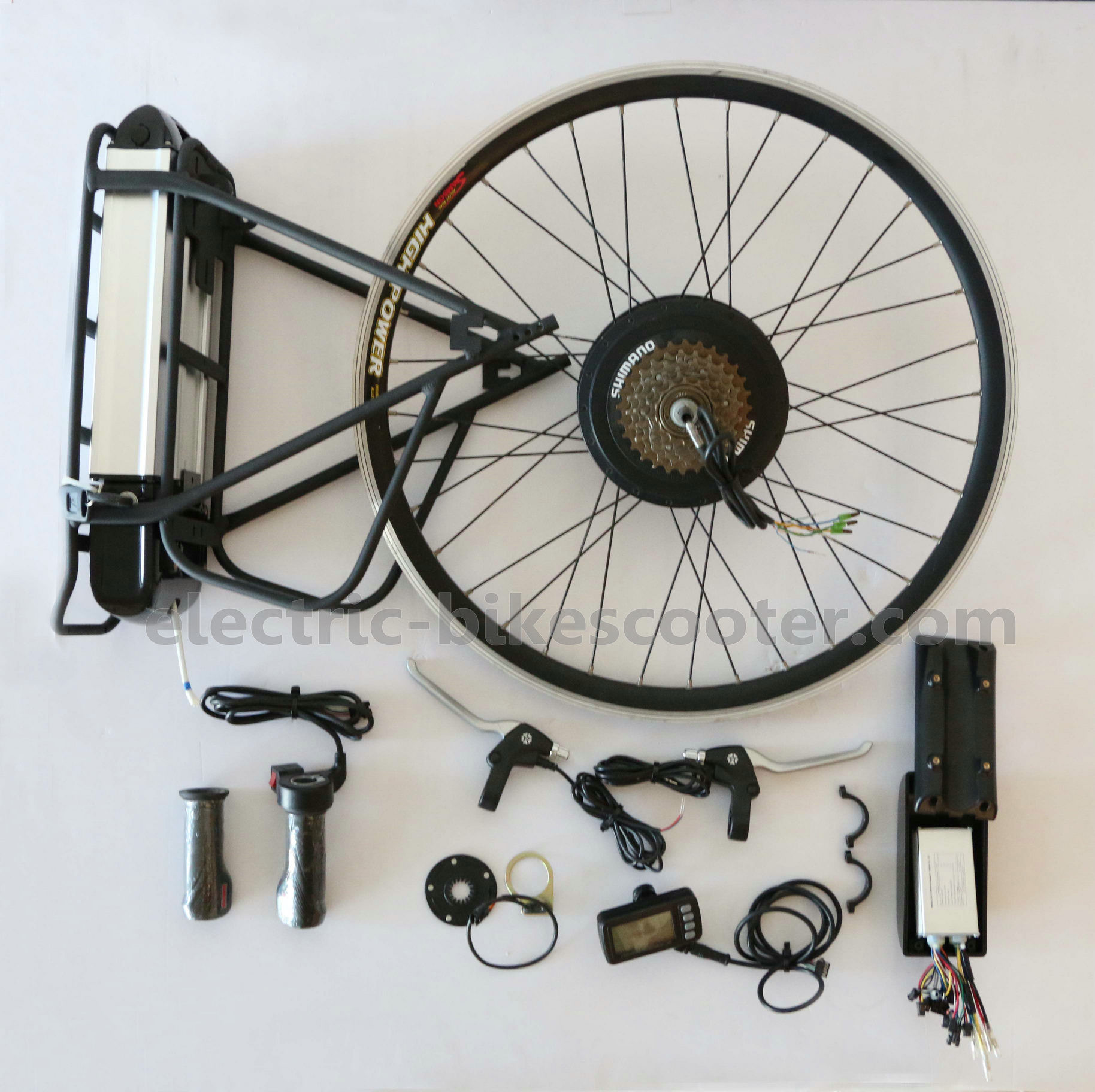 500 Watt Electric Bike Conversion Kit Disc Brake 15Kgs