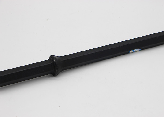 Hexagonal Drill Extension Rod , H22 11 Degree Rock Drill Rod Steel MTH