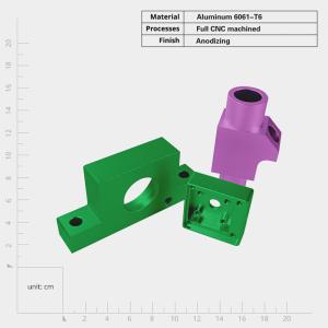 Buy cheap Precision CNC Engineering Machine Parts with 0.001mm Tolerance product