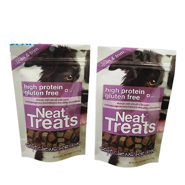 Stand Up Pet Food Pouch Perfect for Pet Food Packaging Solution