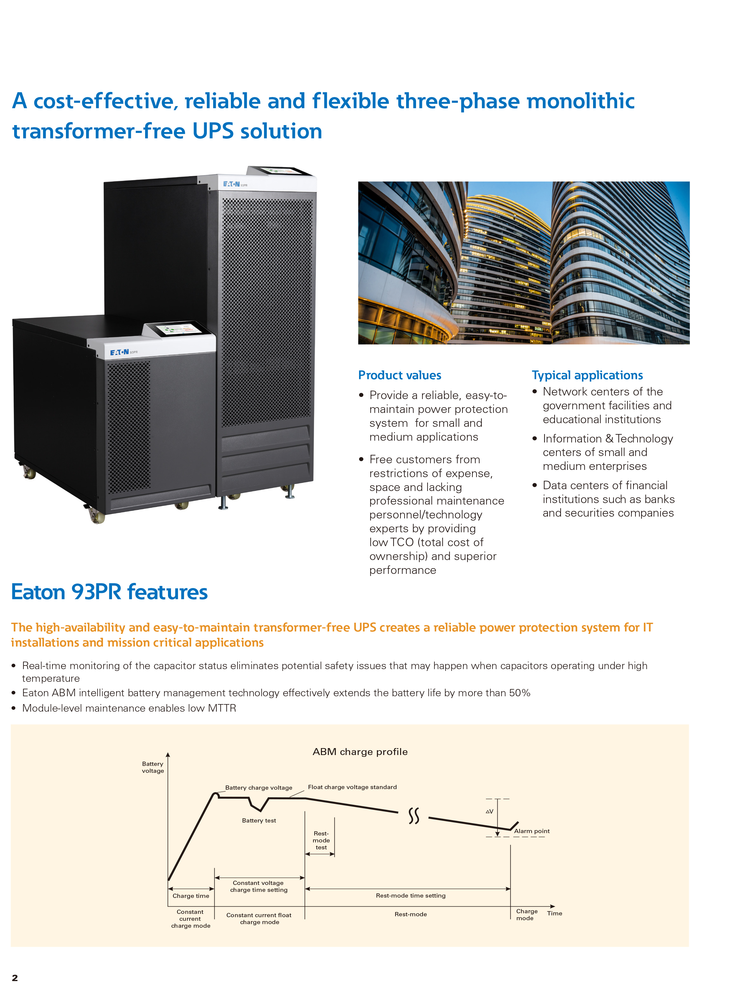 Eaton ups Global brand eaton 9px6000 15-80kVA 380/ 400/415V quality assurance trustworthy escort for computer data center