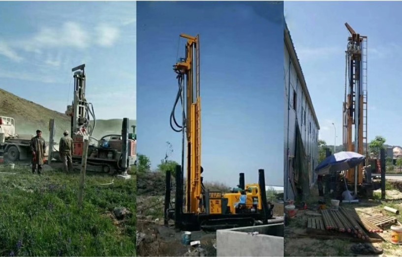 Dth Hammer Pneumatic Drilling Rig Large Hole Diameter Deep Water