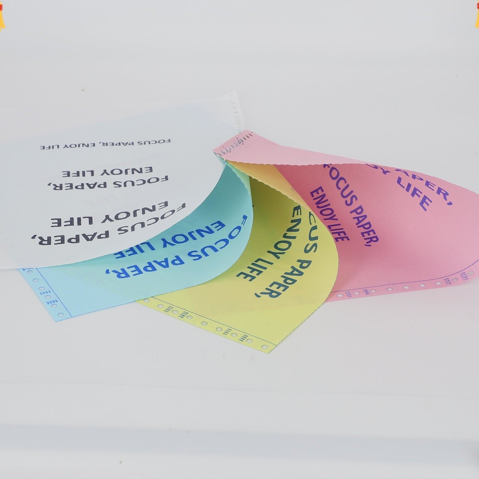 CB/ CFB /CF Black & Blue Image Carbonless Invoice Paper Customized