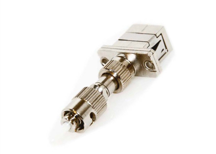 Hybrid Fiber Optic Cable Adapter , ST-FC / LC-FC FC To SC Fiber Adapter Female To Male