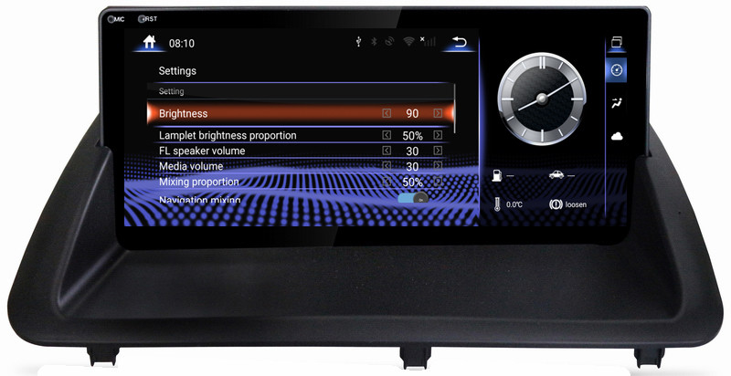 Ouchuangbo car gps stereo bluetooth for Lexus CT200 2011-2018 support android 9.0 dual zone 8 Core CPU
