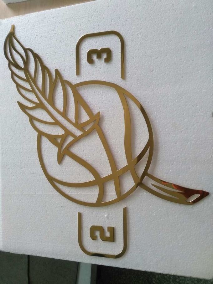 IP67 Fabricated Stainless Steel Letters Mirror polished 41mm 10 Years Lifetime
