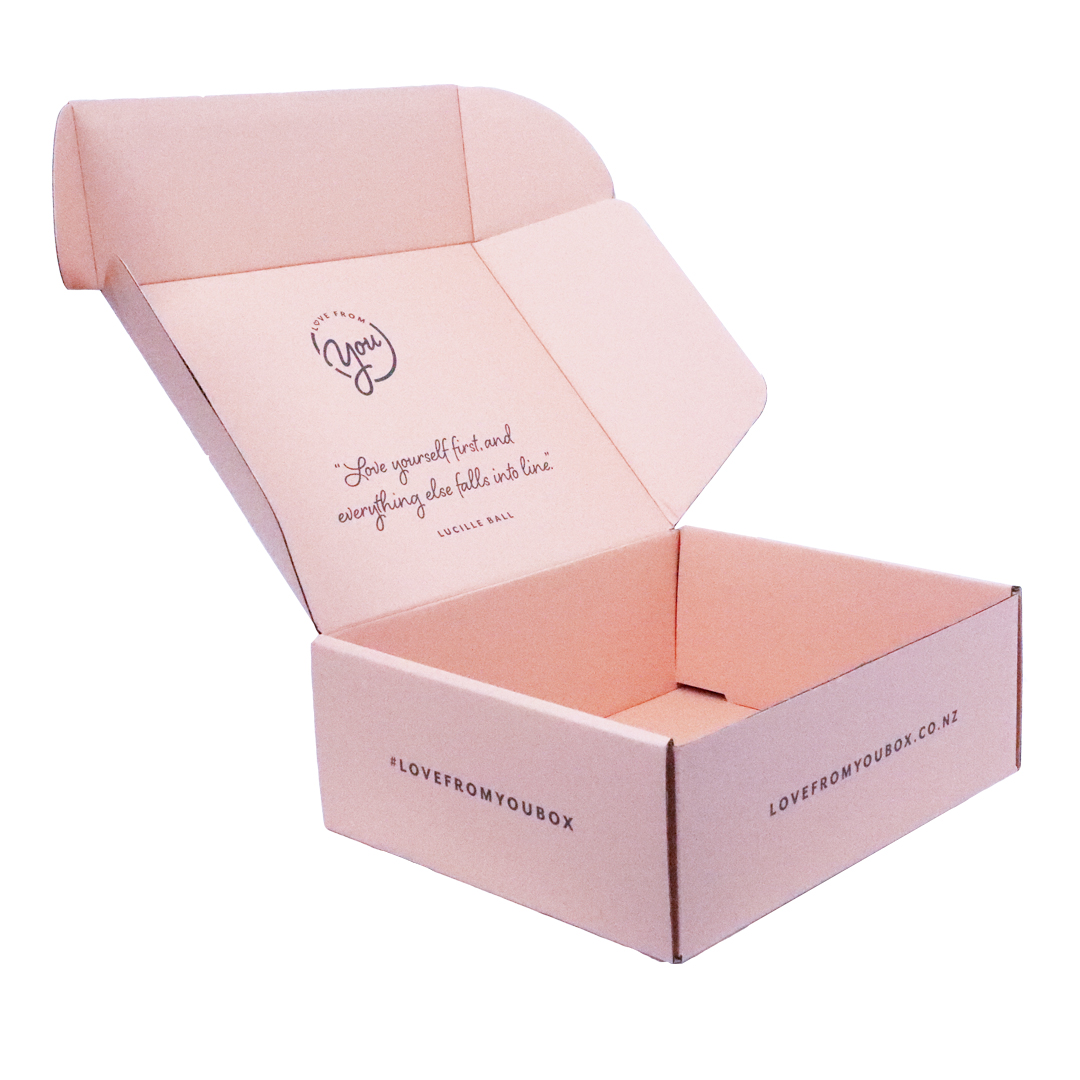 Recycled Corrugated Packaging Paper Box Full Color Printing For Shoes Clothing