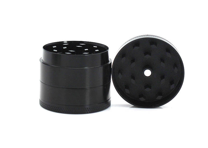 50 Mm Flat Metal Wed Dry Herb Grinder With Storage Collection Functions
