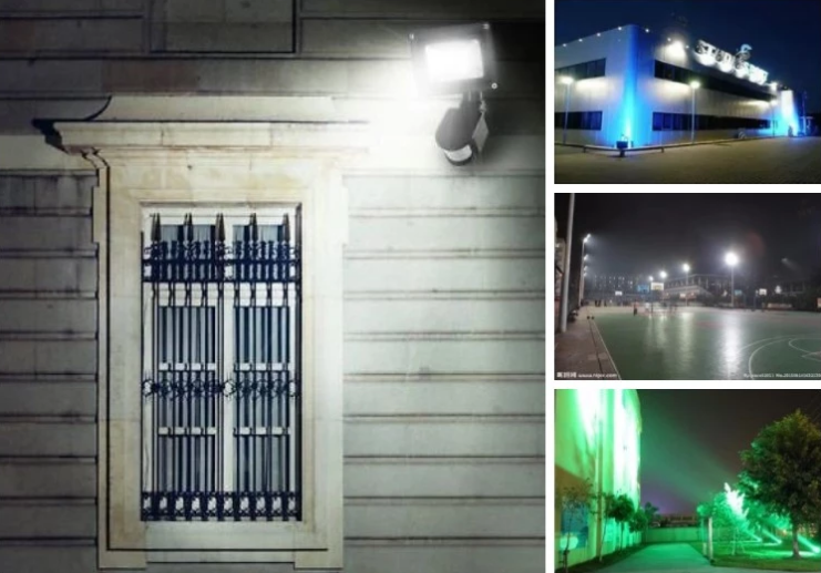 Motion Sensor IP65 Outdoor LED Flood Light 10W 20W 30W 50W With CE ROHS