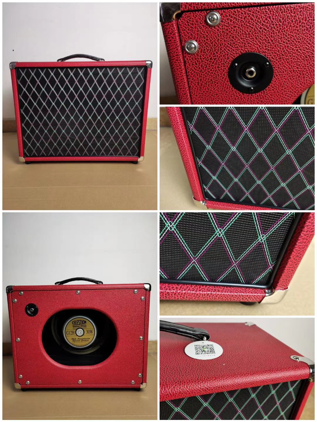 Custom Grand Guitar Bass Amplifier Speaker Cabinet with Kinds Tolex and Speaker Option