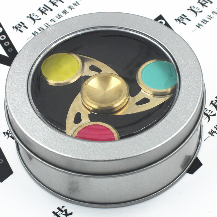 Micgeek new items brass rebuildable hand spinner Cyclone can spins for 5minutes