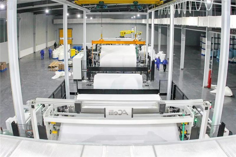 Customized Automatic Nonwoven Fabric Face Mask Machine with Good Service SSS Spunbond Nonwoven Machine Price