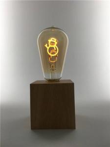 China Snowman 1.5W 210lm A19 E26  ecorative Filament Bulb on sale