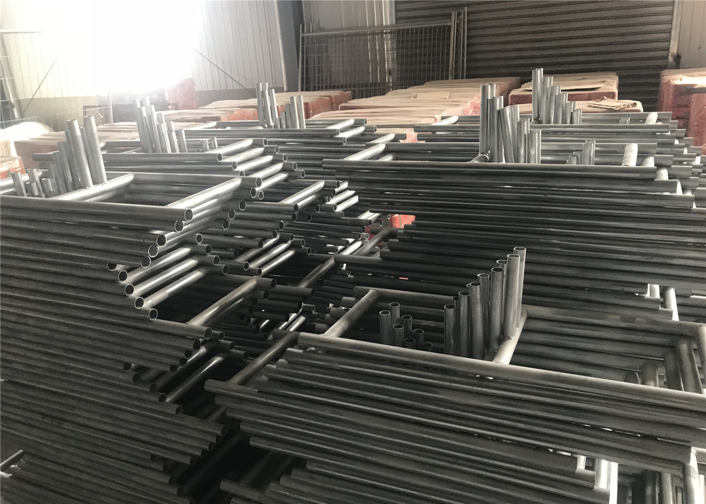 6'x12' chan link fence panels mesh 2½"x2½"(63mmx63mm) temp fence stand Height /762mm x460mm x203m