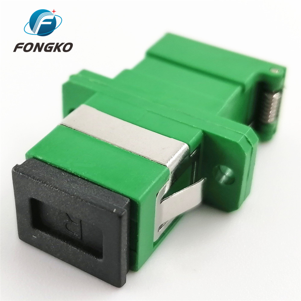 Direct Factory Produce Simplex Single Mode Sc Auto Shutter Fiber Optical Adapters