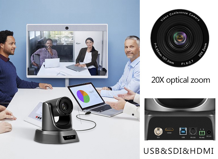 Tevo-Nv20A Optical Zoom Conference Camera HDMI USB SDI