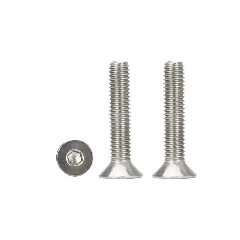 DIN7991 Stainless Steel 304 Hexagon Socket Countersunk Head Cap Screws