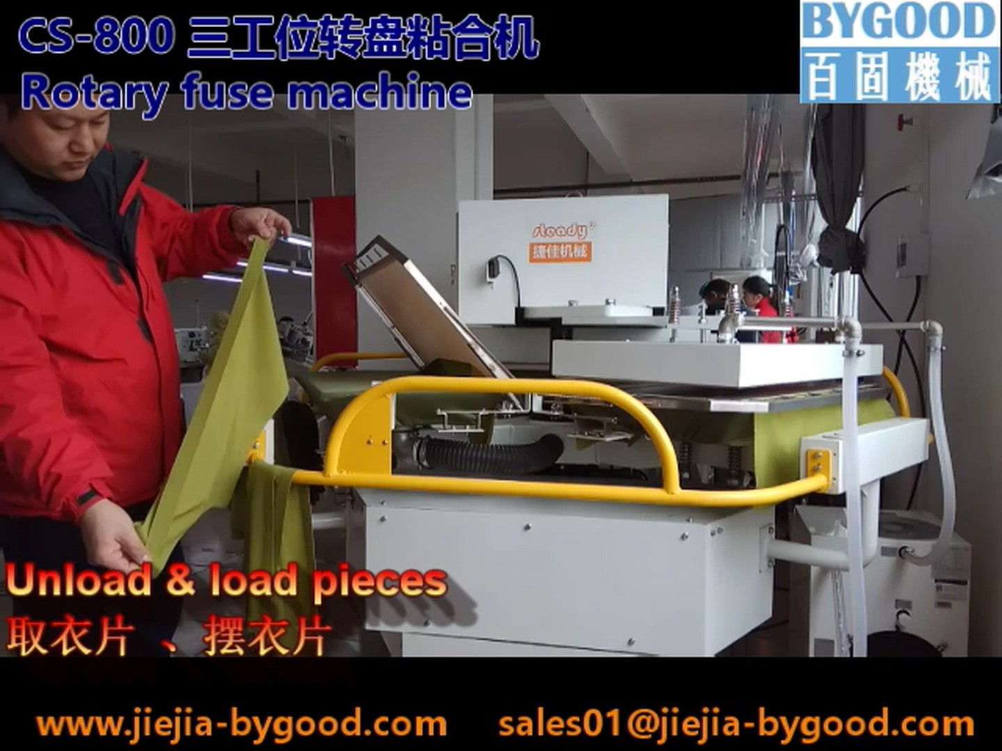 Rotary Shirt Pressing Machine