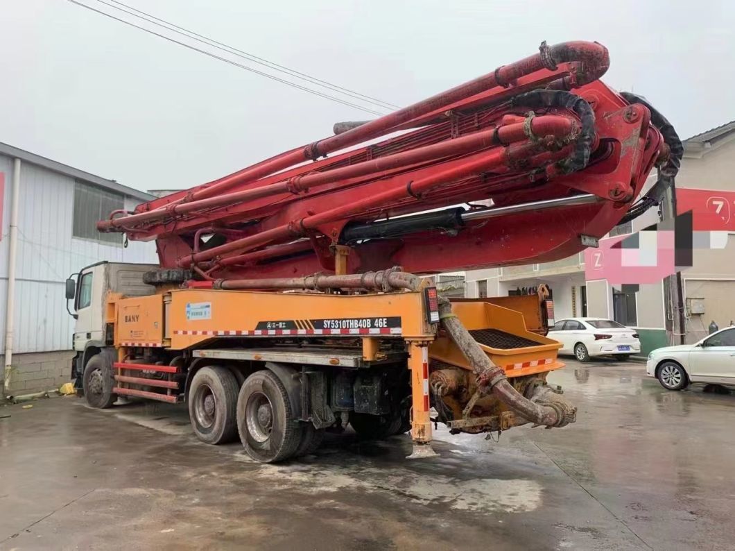 Used Construction Machinery Sy 46 Meter Boom Pump Truck