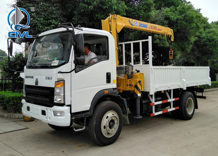 5 Tons Crane Truck 4x2 200hp Truck Mounted Lift Truck