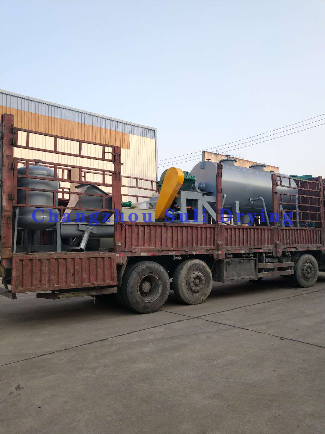 Vacuum Rake Sludge Drying Machine ZPG Wastewater Sludge Dryer