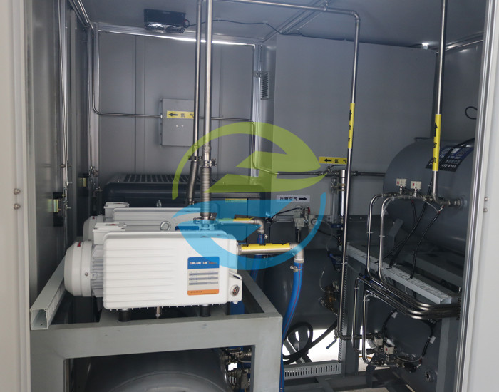 Helium Recovery Machine Helium Recovery Rate ≥90% 0.05 - 0.25mpa Vacuum Testing Equipment