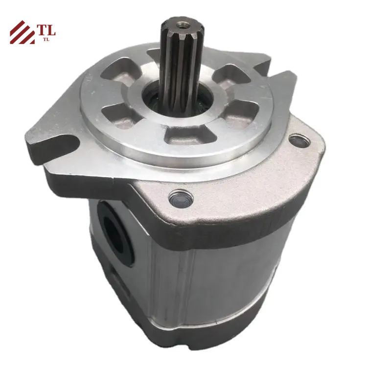 Construction Machinery Parts Pilot Gear Pump HPV102 HPV118 HPV145 EX200-5 ZX230 ZX330