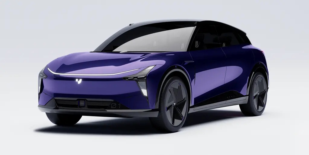 High Speed 2023 ROBO 01 Electric Car 100kWh Battery 600km Range Double Motor 4WD Maximum Torque Nm 400-500Nm