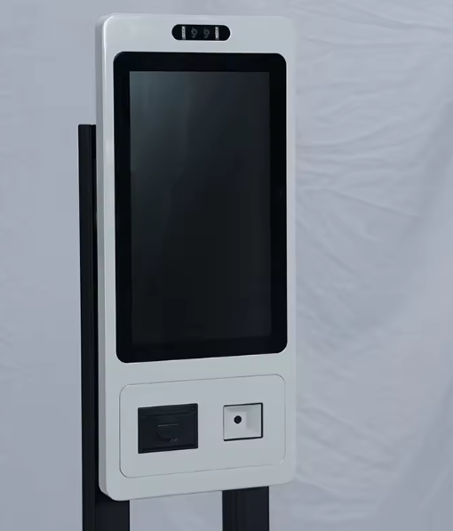 Win/Andr 32'' Touch Screen Kiosk with 80mm Built-In Printer and Two Demension Scanner