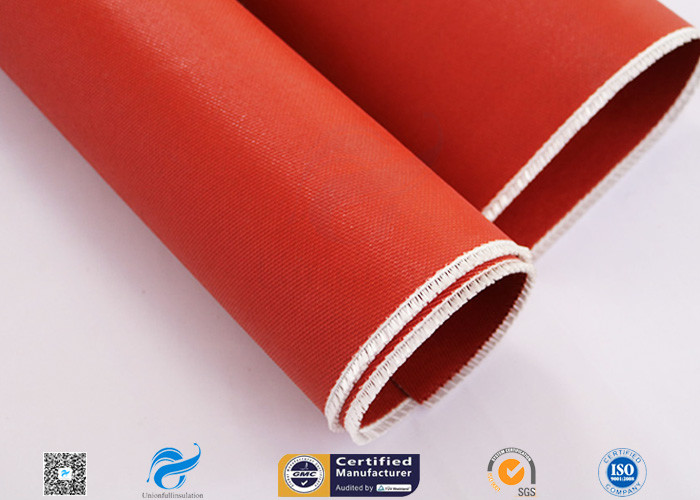 Double Sided Fiberglass Fabric Coated With Silicone Flexible Duct Connector
