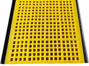 Gravel Shaker Tensioned Polyurethane Screen For Mining Equipment