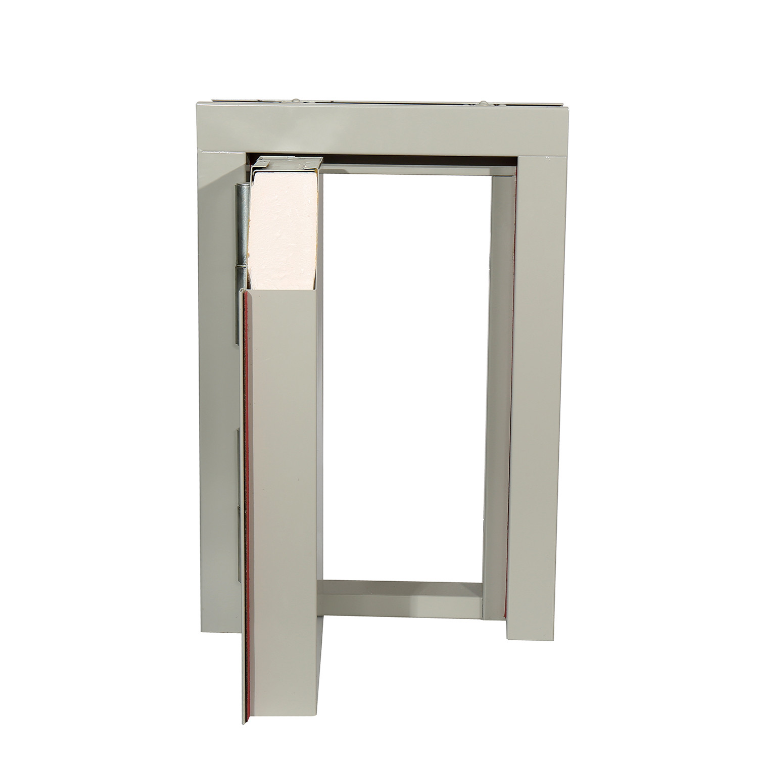 Home Security Steel Fire Rated Entry Doors Leaf Thickness 42mm