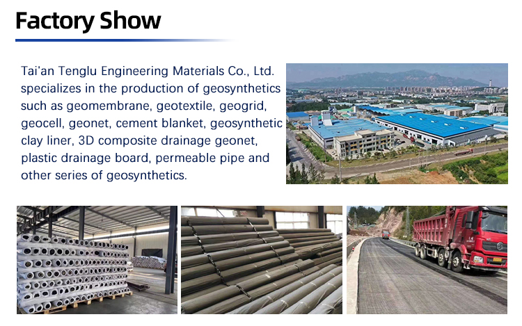 Earthwork Products Biaxial Glass Fiber Fiberglass Geogrid for Parking Lot and Railway