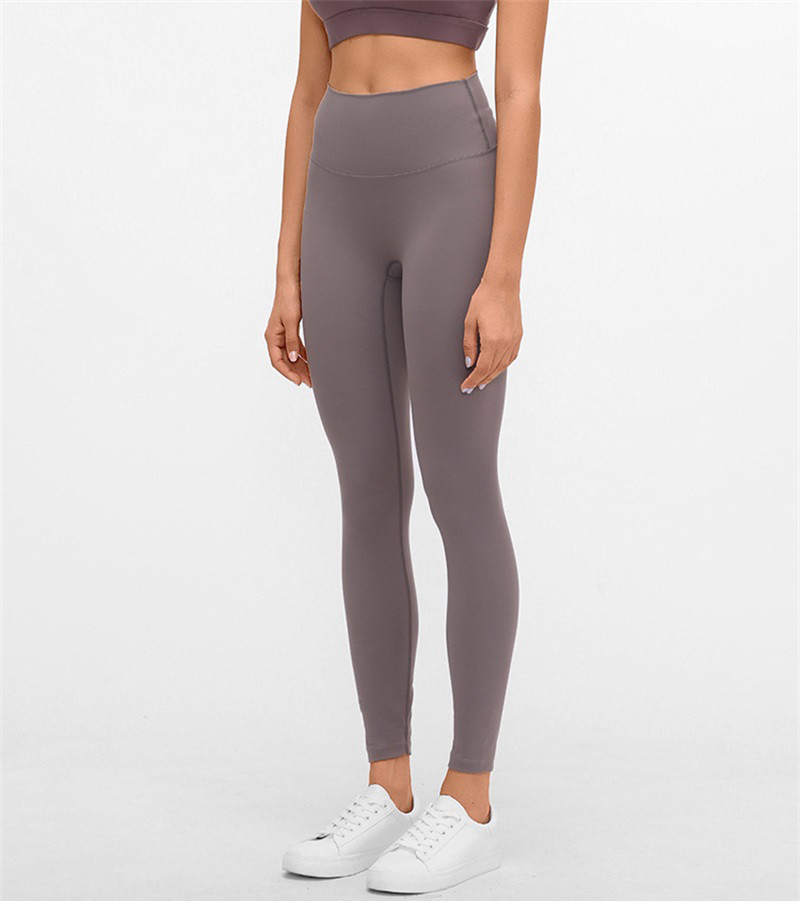High Waist Stretch Capri Compression Workout Pants Nude 6 Colors XS-XXL