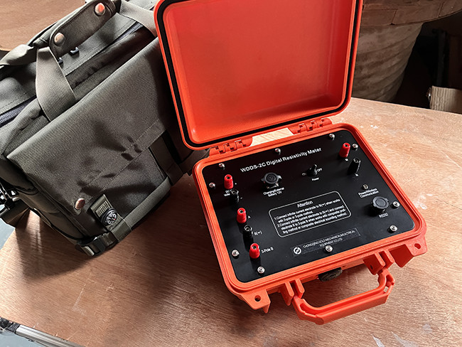 Ground Geo Resistivity Meter Geophysics Lang Range Water Finding