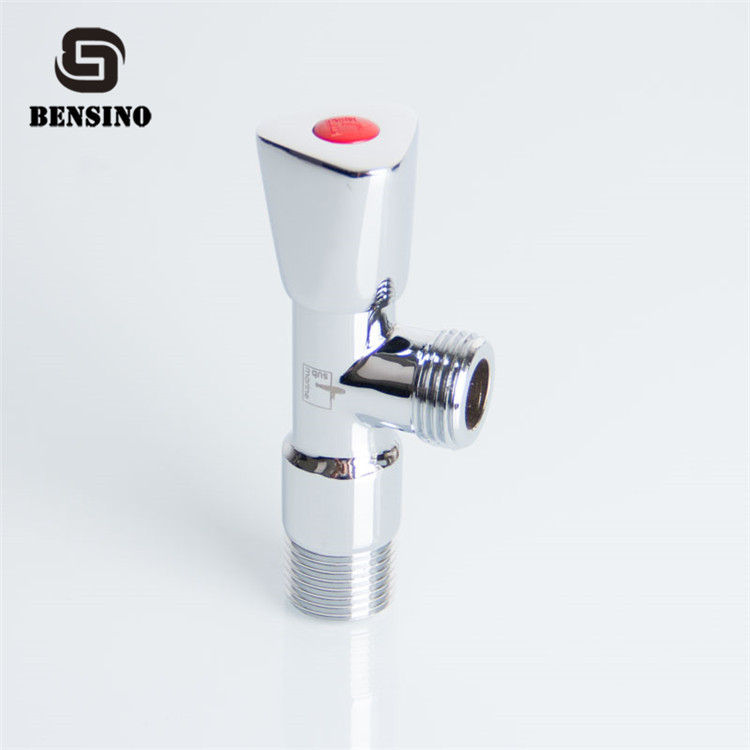 Zinc Handle Water Inlet Sink 15mm Chrome Plated Angle Valve