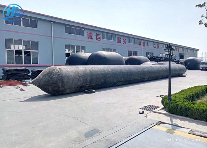 Dia 0.5m-4.5m Marine Salvage Airbag For Launching The Ship Dry Dock Airbag