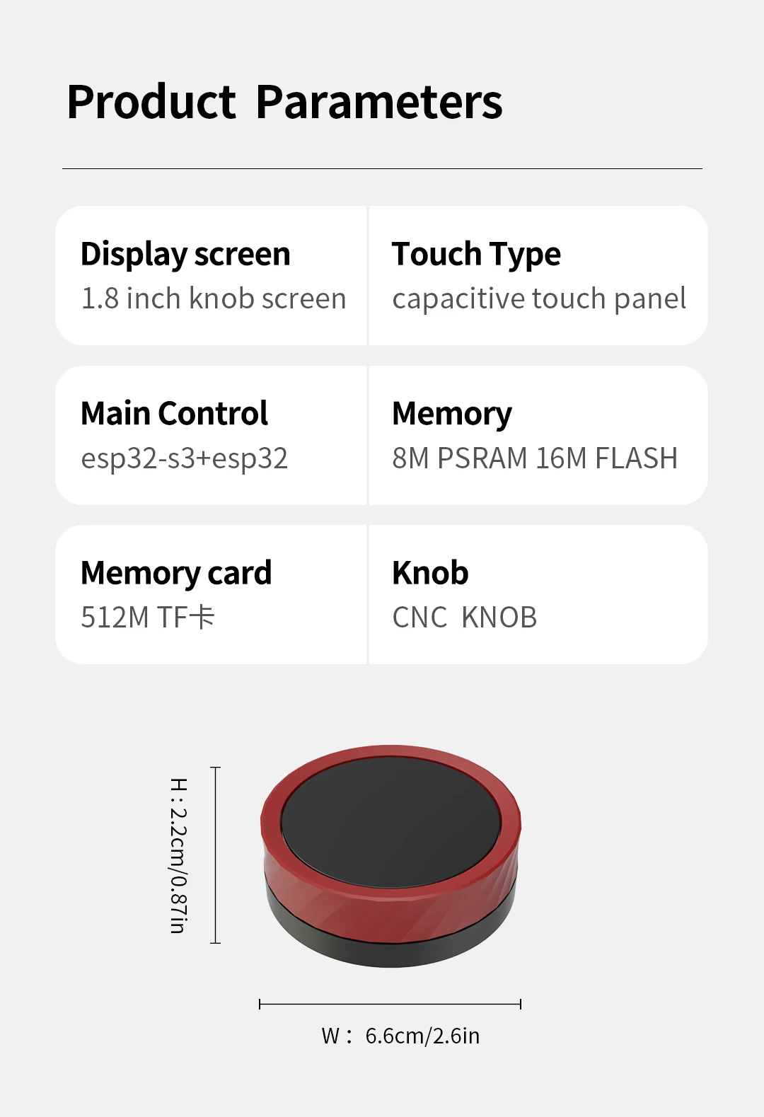 Capacitive Touch ESP32 Display System with Esp32-s3 esp32 Master Control Technology