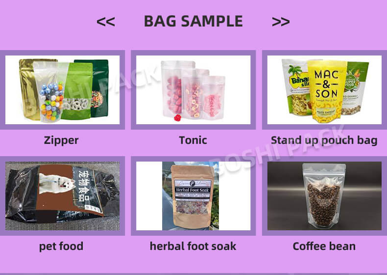 Automatic Premade Bag Doypack Snack Food Granule Packaging Machine