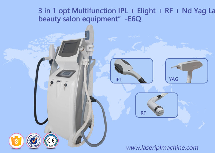 Rf Nd Yag Laser ODM Opt Shr Ipl Machine Professional Painless Hair Removal