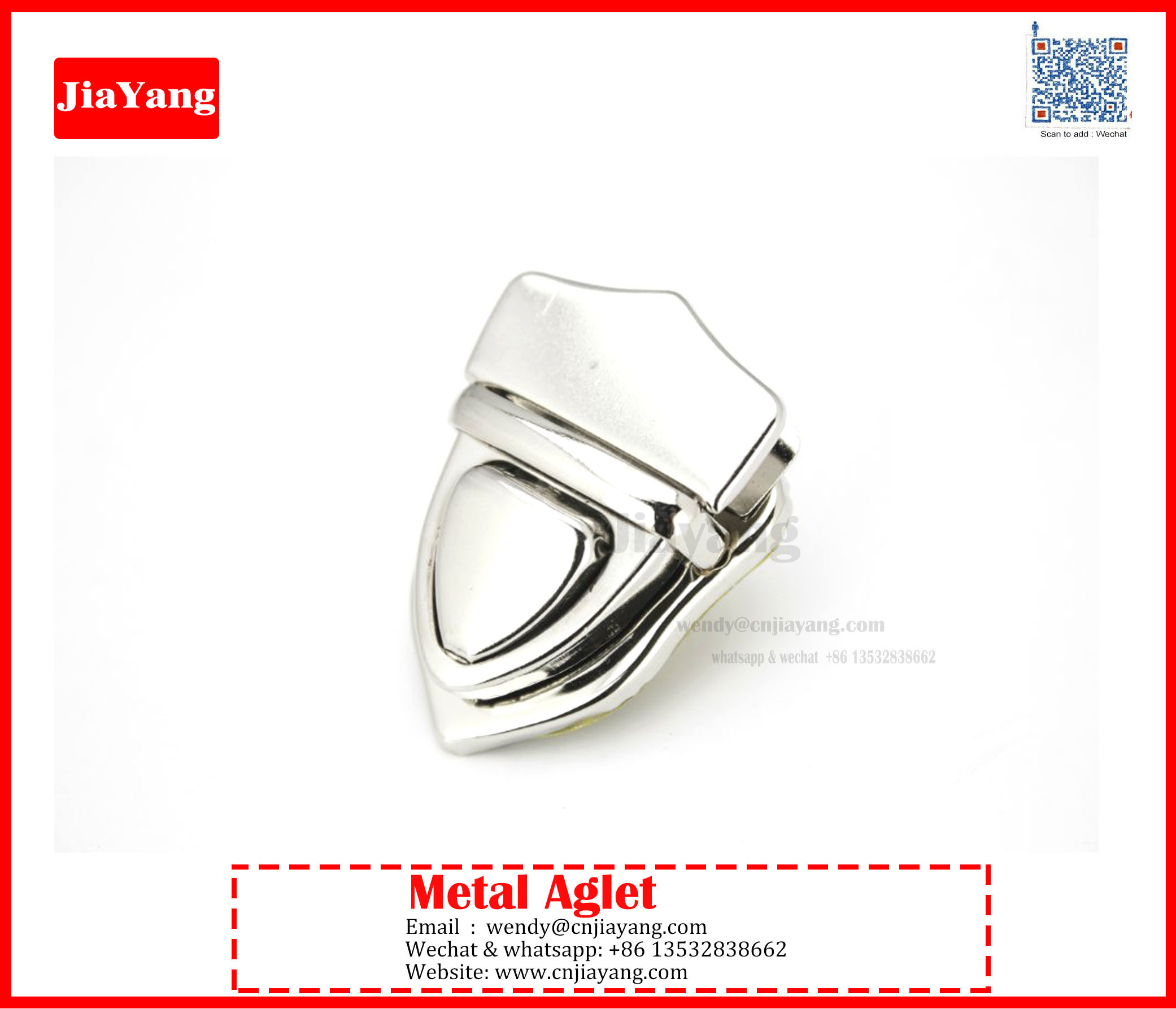 lock metal bag buckle for bags